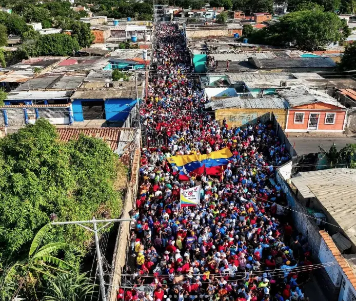 PSUV Falcón conmemoró Día del Trabajador con marcha