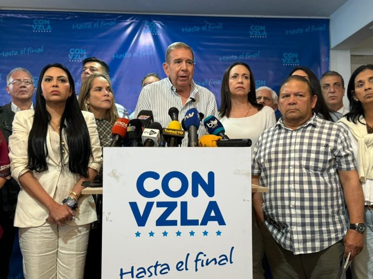 Edmundo González condenó las últimas detenciones (Video)