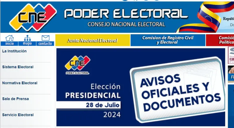 CNE publicó Registro Electoral Definitivo para el 28Jul