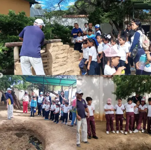 Promotores Culturales de Incudef realizan acompañamiento a Corfaltur en la ruta "Calle Empedrada y Encanto Patrimonial" en el Centro Histórico de Coro.