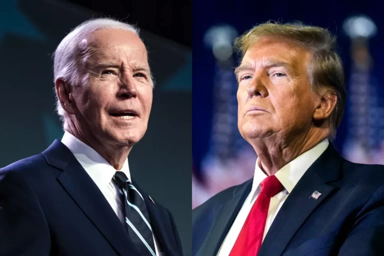 Trump y Biden llegan a su primer debate
