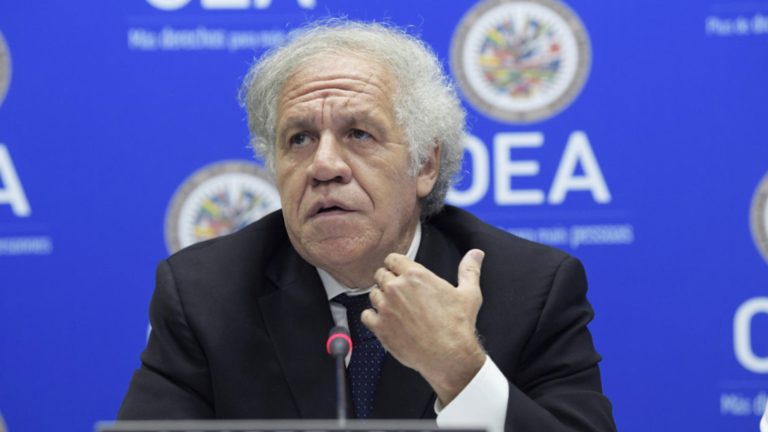 Almagro se despide como secretario general de la OEA