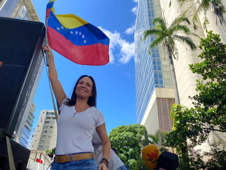 María Corina en Foro de Oslo: “Venezuela está a las puertas de la transición”