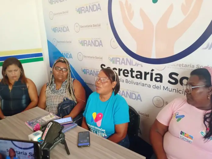 Misión Venezuela Mujer Municipio Miranda activa comités