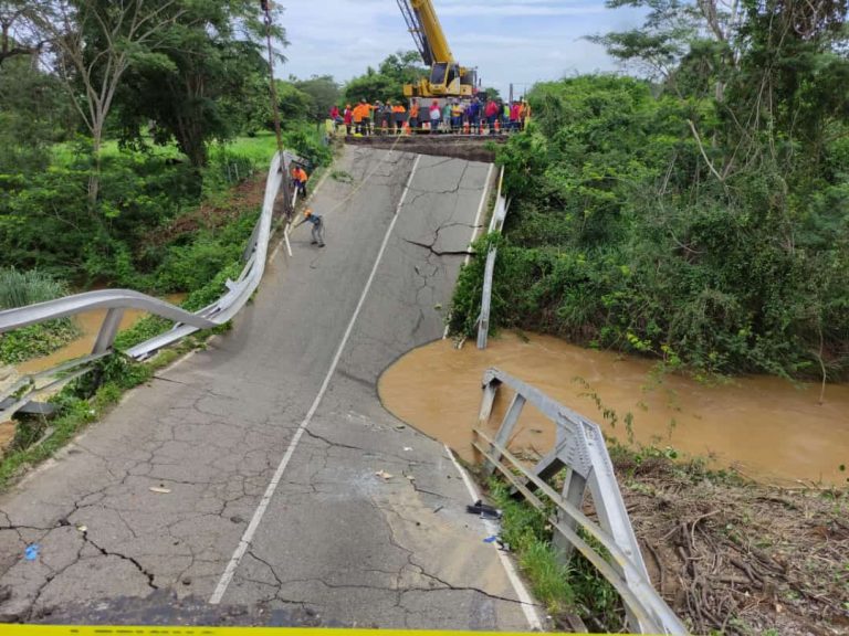 Rehabilitación del puente en la Falcón-Zulia, en marcha