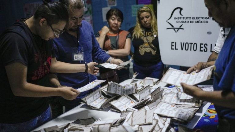 Habrá recuento del 60 % de las actas en las elecciones de México