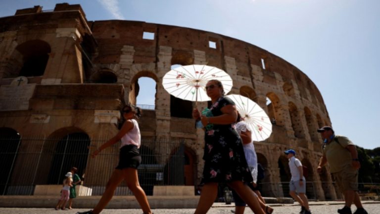 Roma en alerta roja por calor de más de 50 grados
