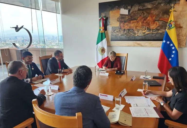 Gil: México y Venezuela avanzan en la cooperación binacional