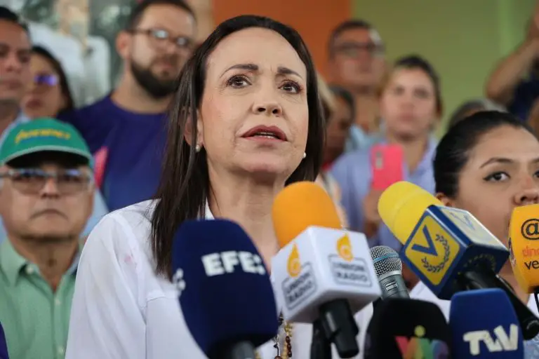 María Corina dice que todo está preparado para votar el 28-J