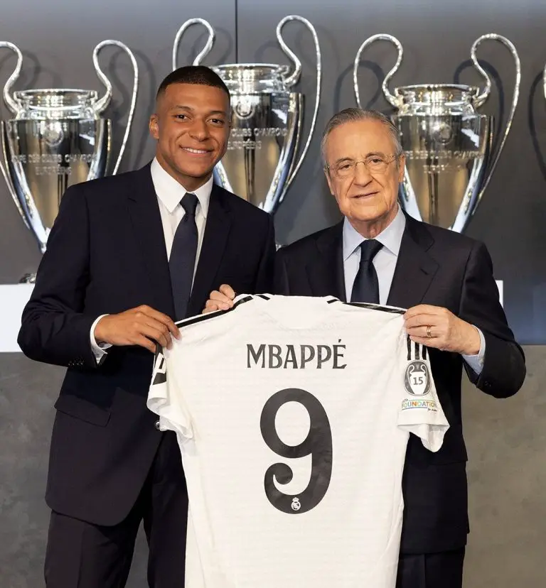 Mbappé llevará el 9 en el Real Madrid (Video)