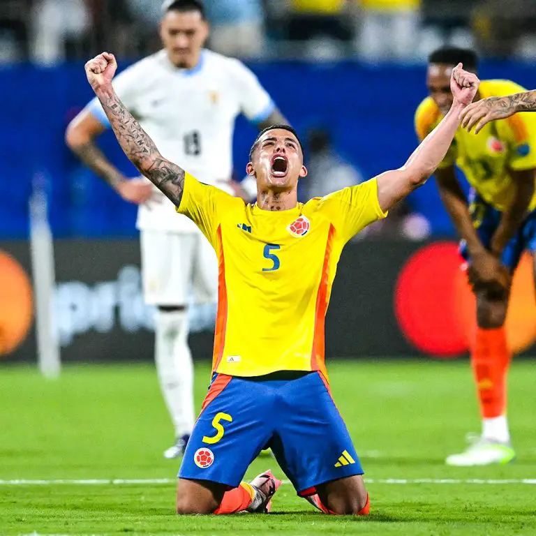 Colombia derrota 1-0 a Uruguay y enfrentará a Argentina en la final