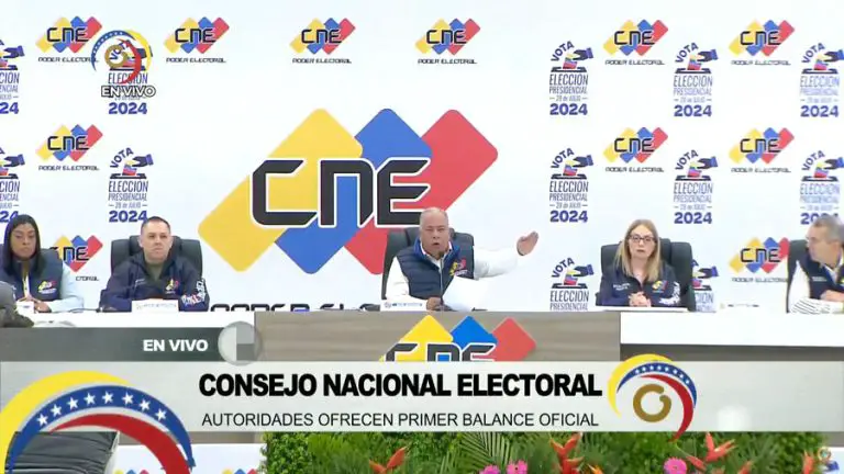 CNE: 95% de las mesas electorales ya están constituidas #28Jul