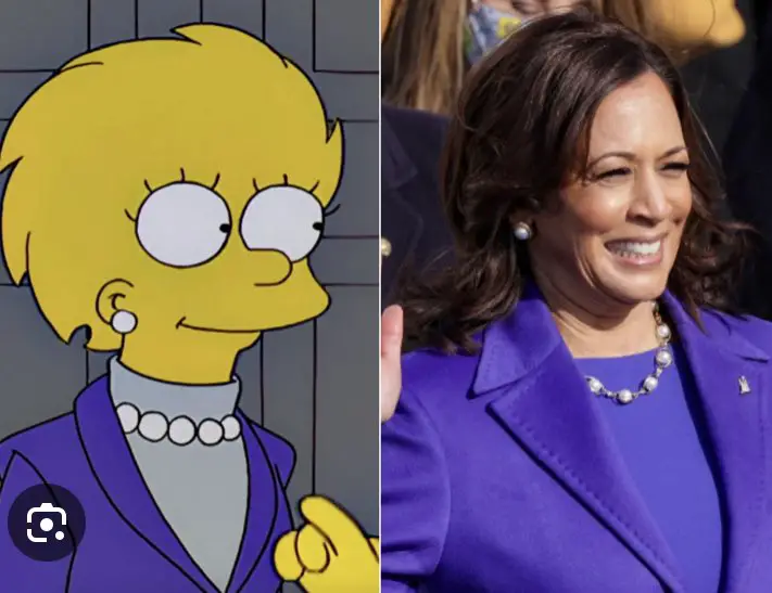 ¿Los Simpson predijeron a Kamala Harris como presidenta?