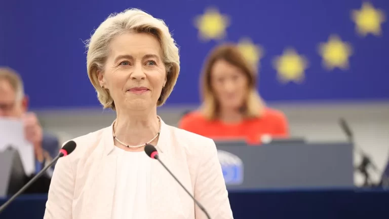 Ursula von der Leyen es reelegida presidenta de la Comisión Europea