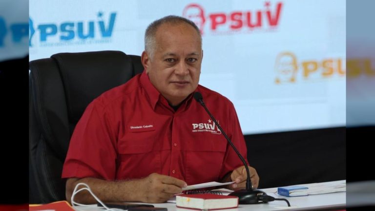 Cabello dice que Delpino está en Panamá y viajará a EE.UU.