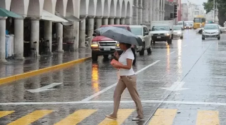 Inameh espera lluvias de intensidad variable en zonas del país