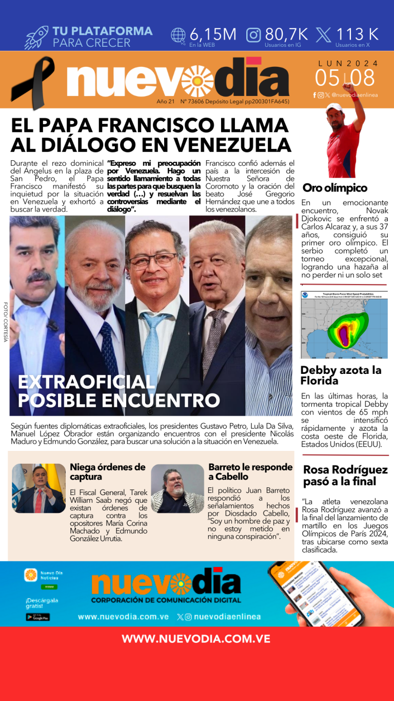 Portada 5 de agosto de 2024