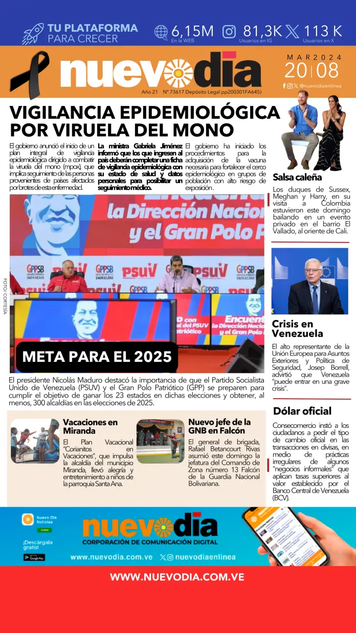 Portada martes 20 de agosto