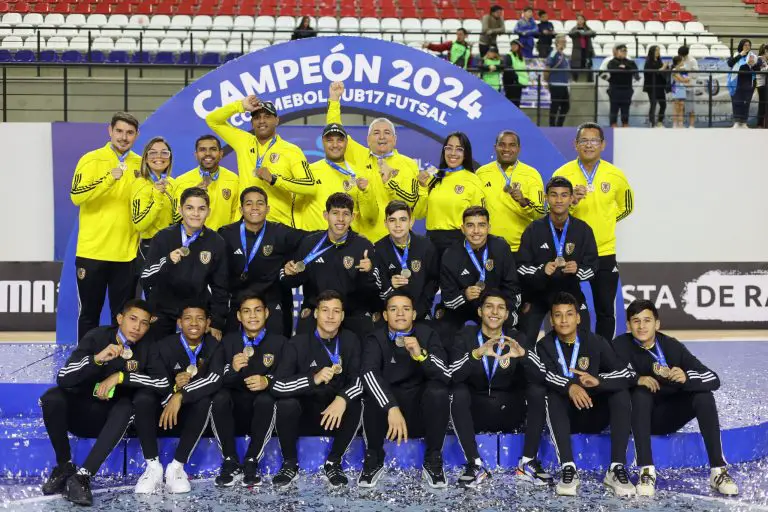 Sudamericano Sub-17 | Vinotinto Futsal se queda con el bronce