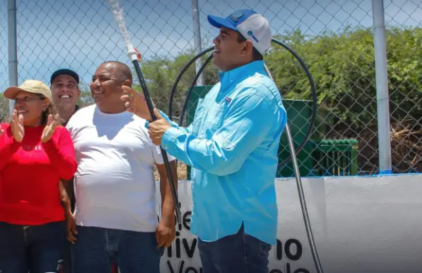 Víctor Clark le cumplió a los habitantes de la península de Paraguaná con la entrega de la Estación de Bombeo de San Rita para ahora atender a más 3300 familias