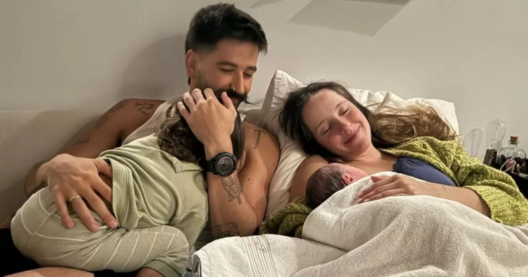 Camilo y Evaluna le dan la bienvenida a Amaranto (+Fotos)