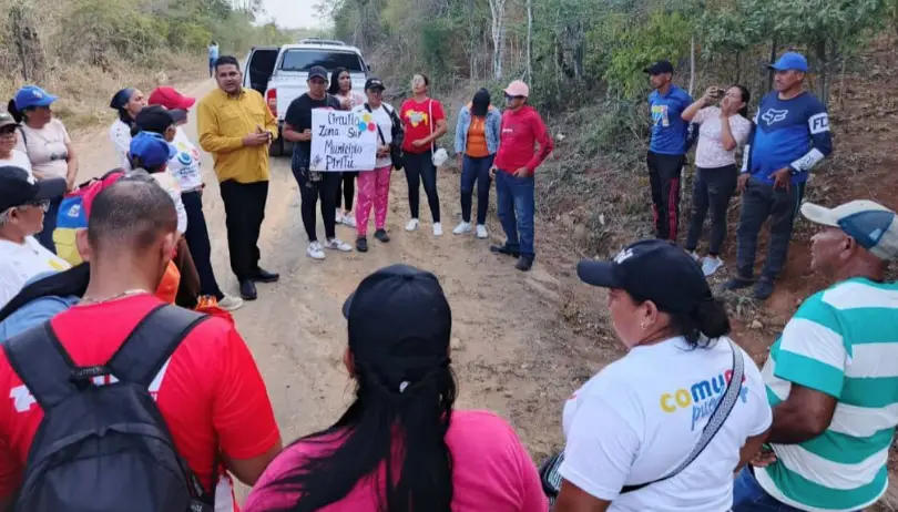 La autoridad colectiva de Comunas Franjalimar Higuera y su equipo de trabajo realizó una agenda de visitas en los municipios costeros del eje oriente.