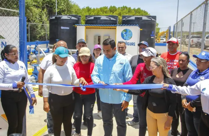 Víctor Clark le cumplió a los habitantes de la península de Paraguaná con la entrega de la Estación de Bombeo de San Rita para ahora atender a más 3300 familias