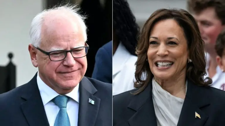 Kamala Harris nombra a Tim Walz candidato a vicepresidente