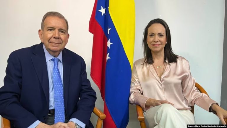 María Corina Machado fija posición tras la salida de Edmundo González