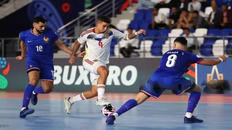 Futsal| Francia superó a Venezuela y lo dejó al borde de la eliminación del Mundial