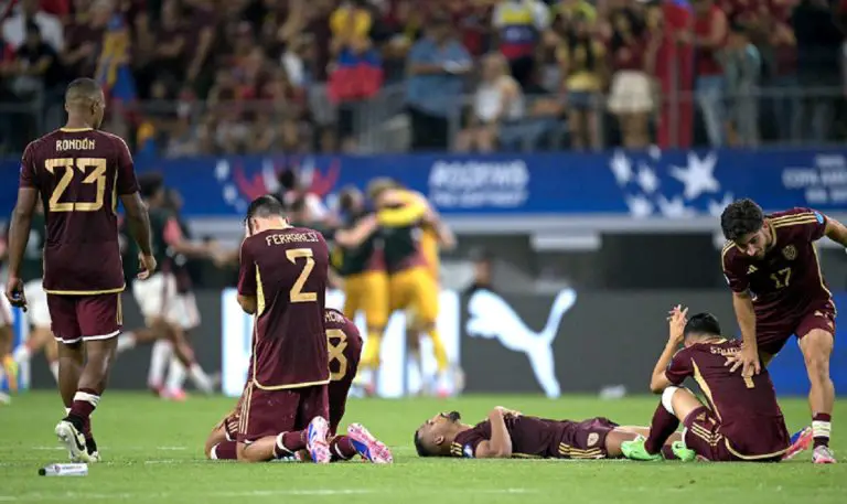 La Vinotinto desciende en el ranking Fifa