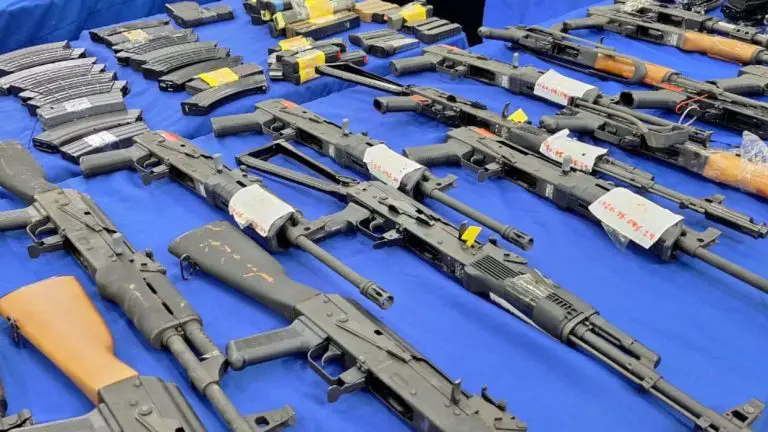 Gobierno informa que realizaron nueva incautación de armas estadounidenses