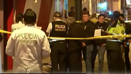 Asesinado venezolano en Lima por sicarios (VIDEO)