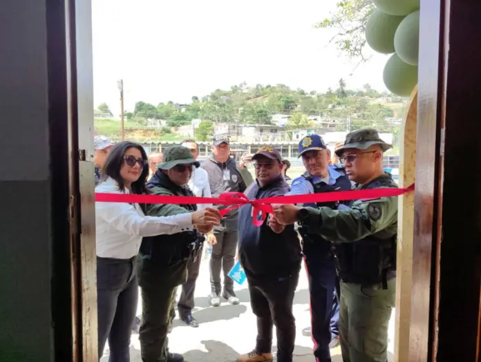 Las autoridades civiles y militares de Federación colocaron al servicio del pueblo el Puesto de Atención al Ciudadano de la Guardia Nacional Bolivariana.