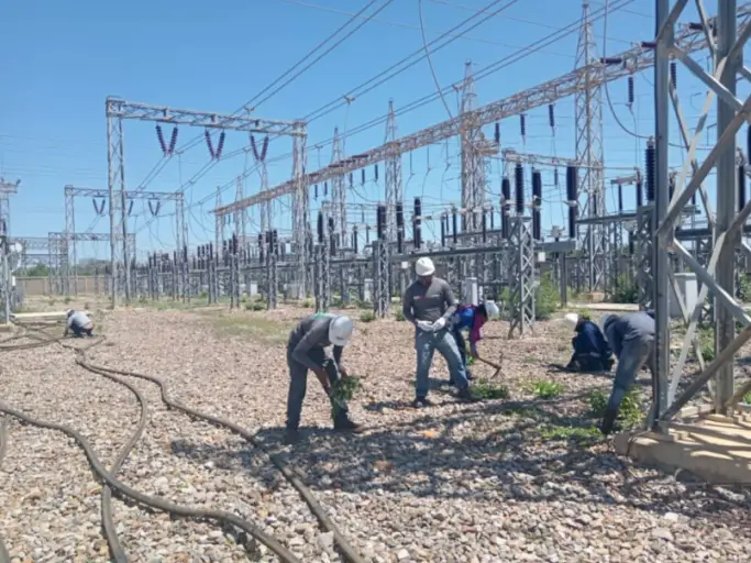 La clase trabajadora de Corpoelec favoreció a más de 8 mil familias de la Península de Paraguaná, con las mejoras en la Subestación Eléctrica Punto Fijo IV.