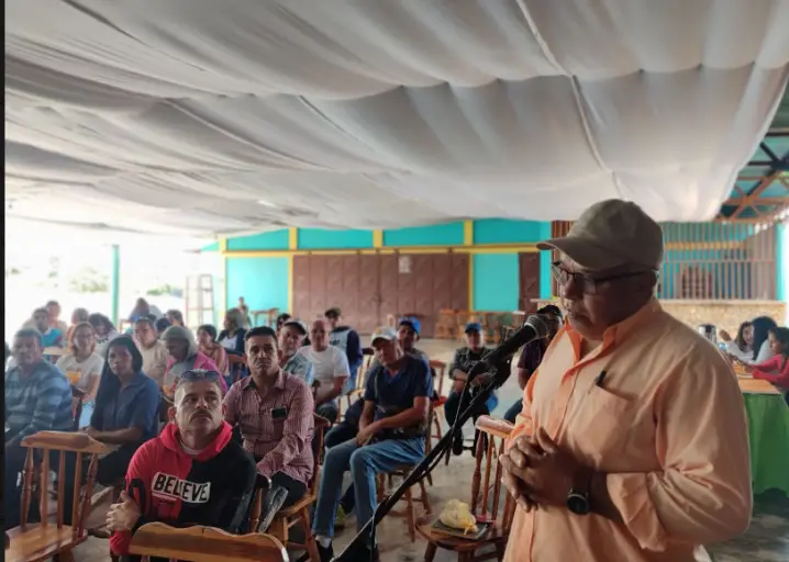 Este martes, los jefes de las 42 UBCH del municipio Federación sostuvieron una reunión de trabajo para discutir sobre el presupuesto participativo del 2025.