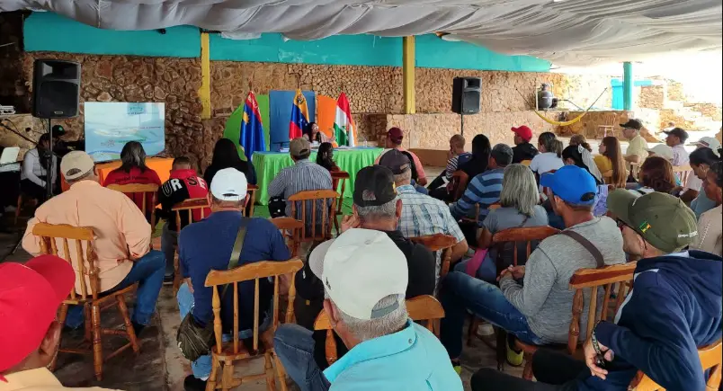 Este martes, los jefes de las 42 UBCH del municipio Federación sostuvieron una reunión de trabajo para discutir sobre el presupuesto participativo del 2025.