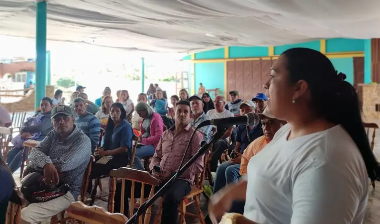 Este martes, los jefes de las 42 UBCH del municipio Federación sostuvieron una reunión de trabajo para discutir sobre el presupuesto participativo del 2025.