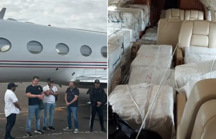 La Policía Judicial de Guinea-Bisáu informó sobre la aprehensión de 2.633 kg de cocaína en una aeronave proveniente de Venezuela en el aeropuerto de Bisáu