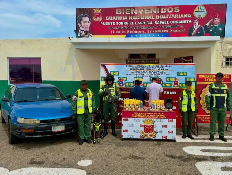 Incautan 23 panelas de marihuana en paquetes de harina y corneta