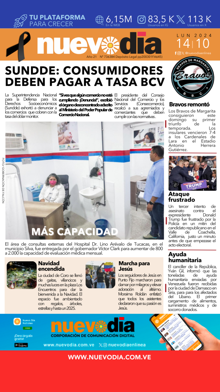 Portada 14/10/2024