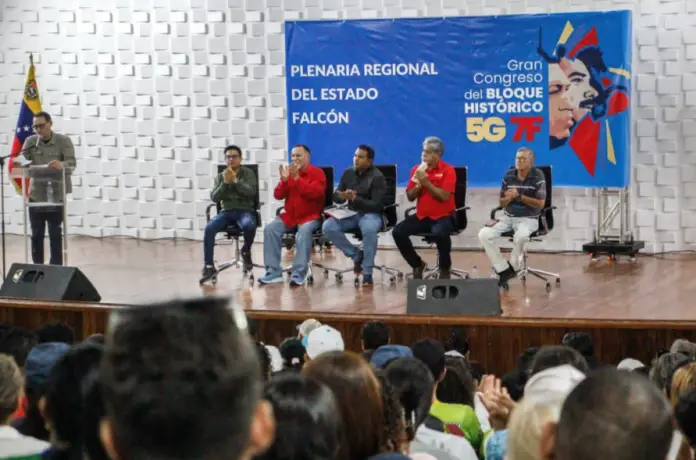 Este sábado las cinco generaciones del estado Falcón se unieron a la plenaria del Gran Congreso del Bloque Histórico Bolivariano para construir la agenda.