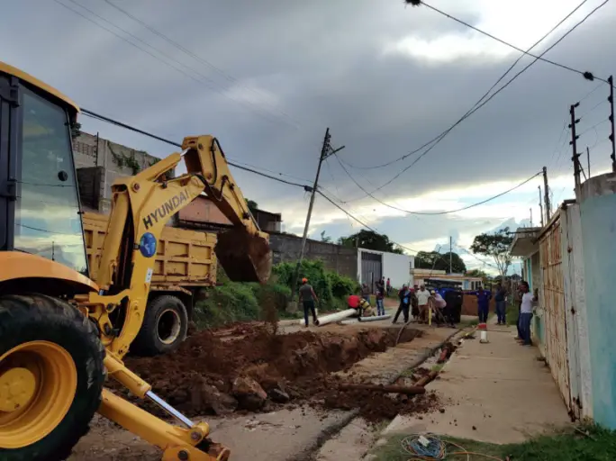 Un total de 100 metros de colectores caídos se han corregido en los últimos dos meses en Churuguara, municipio Federación.