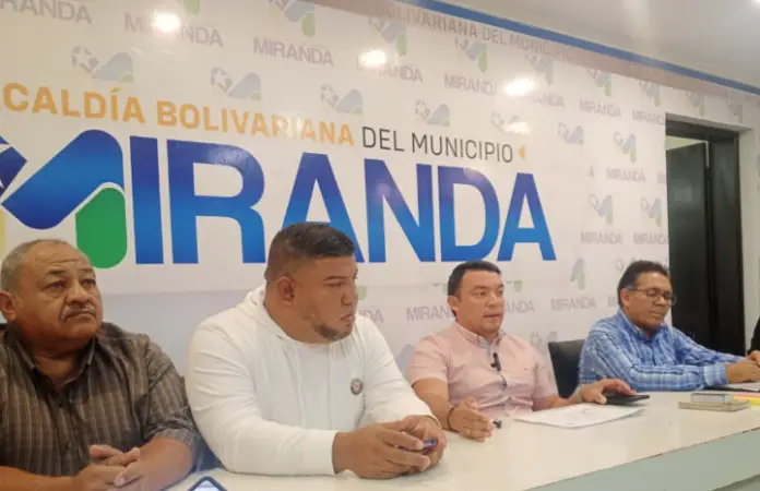 El alcalde del municipio Miranda, Henry Hernández, brindó un balance sobre la consulta del presupuesto participativo del 2025.