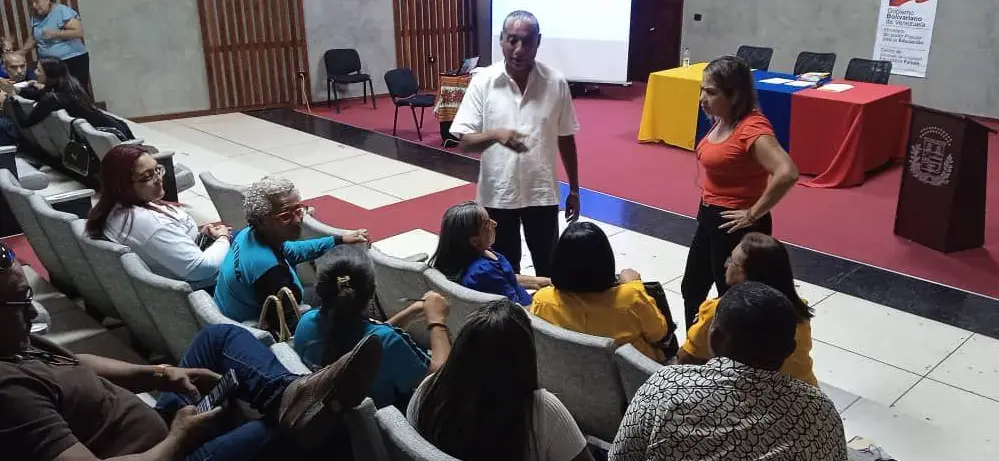 Docentes de los 25 municipios sostuvieron un Encuentro Estadal para reforzar las temáticas que integran la calidad educativa del año escolar 2024-2025.