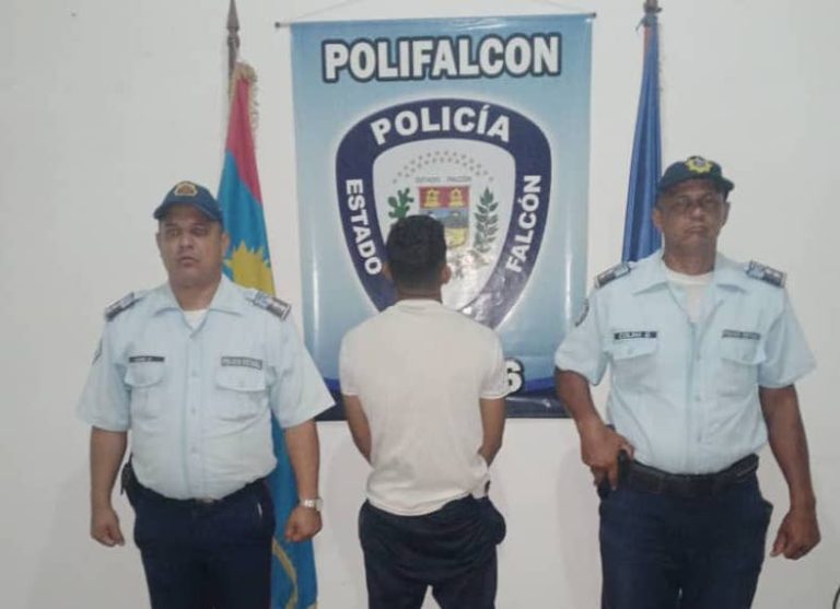 Detenido sujeto por violencia de género en Puerto Cumarebo