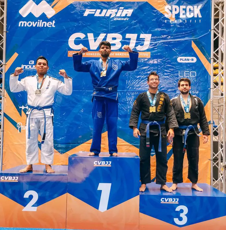 Falconiano Aníbal Arcaya, doble campeón nacional en Jiu jitsu