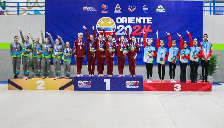 Carabobo fue mas en el inicio de la gimnasia artística Judena 2024