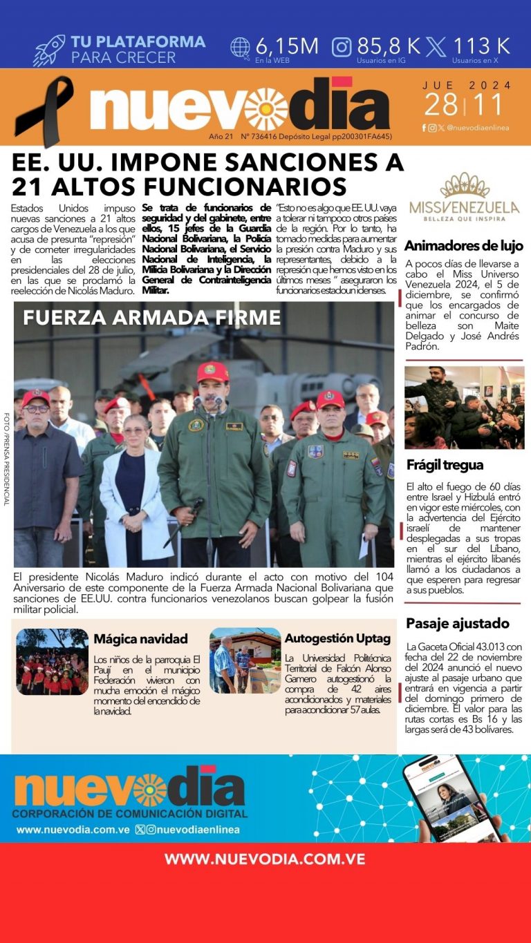 Portada 28/11/2024