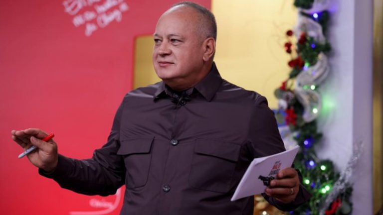 “No nos asustan con eso”, afirmó Diosdado Cabello ante las nuevas sanciones de EE. UU.